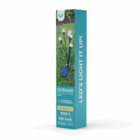 Lampe solaire Led Forever Lucioles X6 3000K 600mAh Ni-MH – Noir- FLS-87 Tunisie