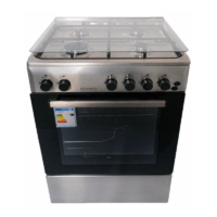 Cuisinière à Gaz Arthur Martin 60 cm 4 Feux AMG60IX Inox Tunisie
