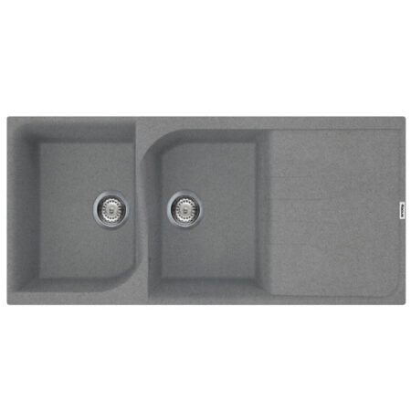 Évier Graniteck Focus F.116G Gris Tunisie