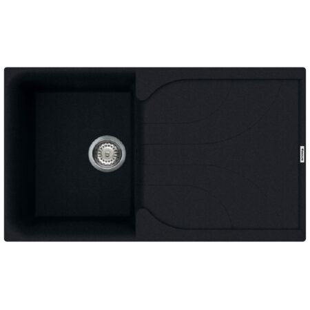 Évier Graniteck Focus F.86B Noir Tunisie