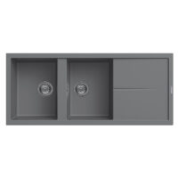 Évier Graniteck Focus FILO.116G Gris Tunisie