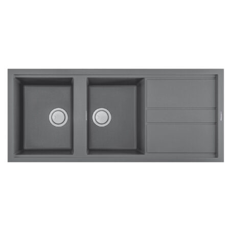 Évier Graniteck Focus SMART.116G Gris Tunisie