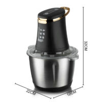 Hachoir Electrique RAF R.7035 1000W Noir Tunisie