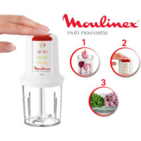 Mini Hachoir Moulinex AT7151EG 500 W Blanc Tunisie