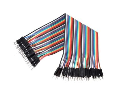 Nappe de 40 Fils de connexions Dupont 20cm F/F Tunisie
