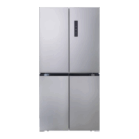 Réfrigérateur 4 Portes Hyundai NoFrost 617 L HYN-91.4DDX.02 Inox Foncé Tunisie