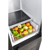 Réfrigérateur Side By Side Hyundai NoFrost 548 L + Cave À Vin HYN-91TWC.SG Verre Gris Tunisie