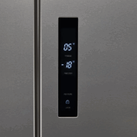 Réfrigérateur Side By Side NoFrost Hoover 500 L HHSWD918F1XK Inox Tunisie
