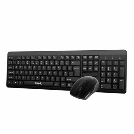 Souris Optique Sans Fil + Clavier HAVIT KB260GCM Tunisie