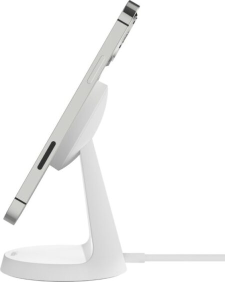 Support De Chargement Sans FIL + Adaptateur Secteur 7.5 W – Blanc – WIB003VFWH Tunisie