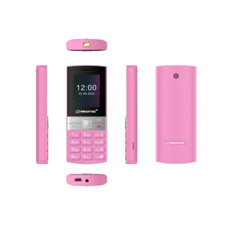 Téléphone Portable Smartec V2 Rose Tunisie