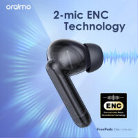 Écouteurs Sans Fil Oraimo Freepods Lite Otw-330 – Noir – OTW-330-BK Tunisie