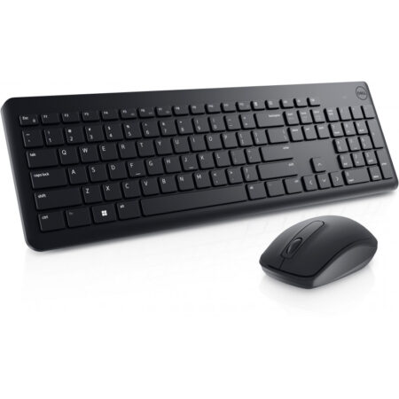 Ensemble Clavier et souris sans fil Dell QWERTY – Noir -KM3322W Tunisie