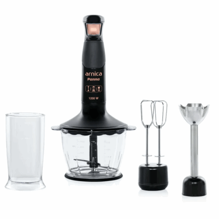 Mixeur Plongeant 3 en 1 Arnica GH-21560 Panna Noir Tunisie