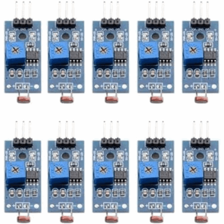 Lot de 10 LDR Module Capteur De Lumière avec LM393 Tunisie