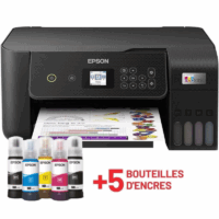 Imprimante Multifonction À Réservoir Intégré 3en1 Couleur A4 Epson Ecotank L3260 Usb & Wifi – C11CJ66408 Tunisie