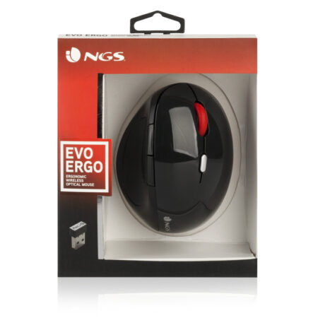 Souris Sans Fil NGS EVO ERGO – Noir Tunisie
