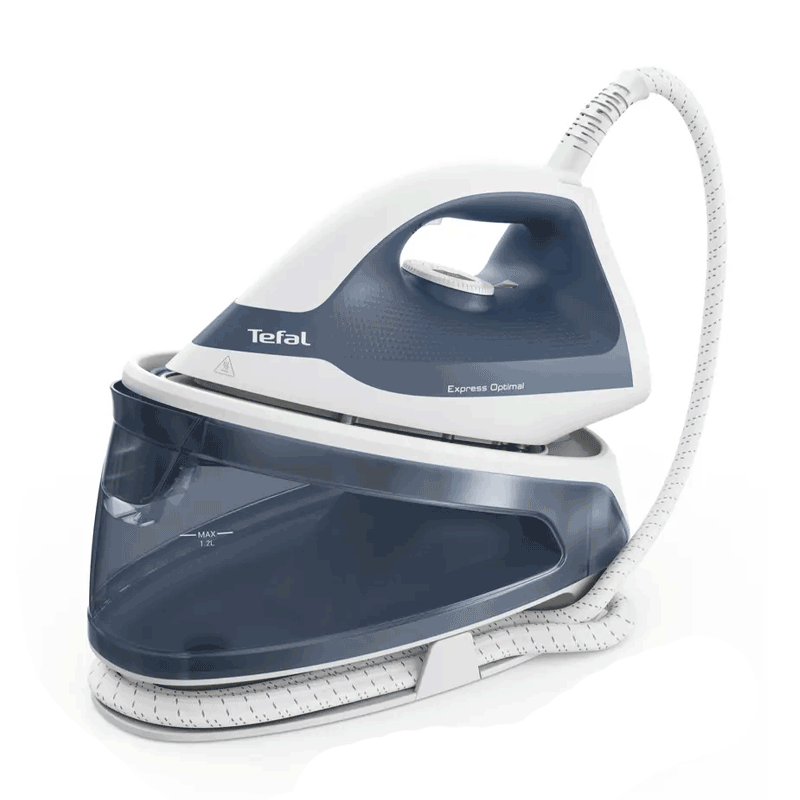 Centrale à Vapeur Tefal Express SV4110 2200 W Blanc & Bleu Centrale à Vapeur Tefal Express SV4110 2200 W Blanc & Bleu Tunisie