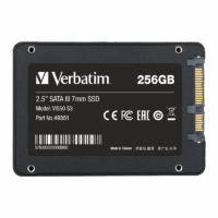 Disque Dur Interne Verbatim Vi550 S3 256 Go 2.5″ SATA – 049351 Tunisie