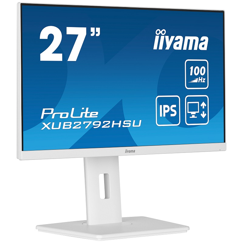 Ecran iiyama Prolite 27″ IPS FULL HD 100Hz Blanc – XUB2792HSU-W6 Ecran iiyama Prolite 27″ IPS FULL HD 100Hz Blanc – XUB2792HSU-W6 Tunisie