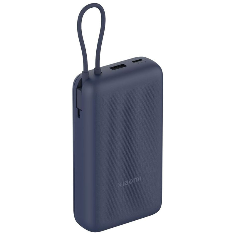 Power Bank XIAOMI 33W 20000mAh (Câble Intégré) Bleu – 58248 Power Bank XIAOMI 33W 20000mAh (Câble Intégré) Bleu – 58248 Tunisie