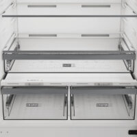 Réfrigérateur Combiné Dual NoFrost Whirlpool 570 L 6ème Sens WBMF836573XNA Inox Tunisie