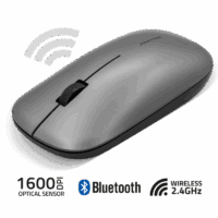 Souris Sans Fil ADVANCE Slimfit Gris – S-88W Tunisie