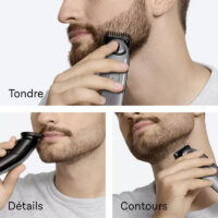 Tondeuse à Barbe Braun Rechargeable 4 en 1 Série 3 BT3560 Gris Tondeuse à Barbe Braun Rechargeable 4 en 1 Série 3 BT3560 Gris Tunisie