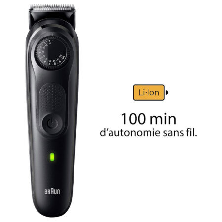 Tondeuse à Barbe Braun Rechargeable 5 en 1 BT5420 Noir Tunisie