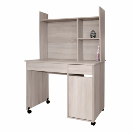 Bureau Avec Niche Zeineb Sotufab Chene Brut – CHE20CB/BC600 Tunisie