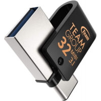 Clé Usb Otg Type C Teamgroup M181 32 Go Usb 3.1 – Noir – TM181332GB01 Tunisie
