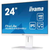 Ecran iiyama Prolite 24” IPS FULL HD 100Hz – Blanc – XUB2492HSU-W6 Tunisie