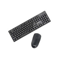 Ensemble Clavier & Souris Jedel WS732 Sans Fil – Noir Tunisie