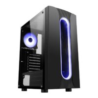 Boitier Hybrok Gaming Race Atx Argb – Noir – DESK-GAMER101 Tunisie