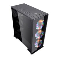 Boitier Hybrok Shadow ARGB – Noir – DESK-GAMER104 Tunisie