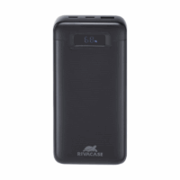 Power Bank RivaCase 20000 mAh Charge Ultra Rapide Pd 65w – Noir- VA1082 Tunisie