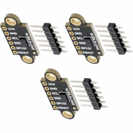 Lot de 3 pièces Module Télémètre Laser VL53L0X V2 GY-53 Tunisie