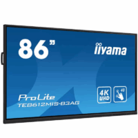 Ecran Interactif IIYAMA ProLite 86 » 4K UHD – Noir Mate – TE8612MIS-B3AG Tunisie