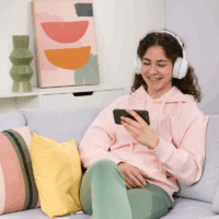 Casque Bluetooth Hama Spirit Calypso II Bass Boost – Blanc-184177 Tunisie