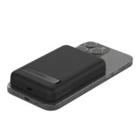 Power Bank BELKIN Boost Charge Magsafe 5000MAH + Support – Noir – BPD004BTBK Tunisie