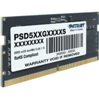Barette Mémoire Patriot SIGNATURE DIMM DDR5 CL40 32 GO 4800MHZ-  PSD532G48002 Tunisie