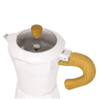 Cafetière Électrique Italienne JOCCA Nature Line 6 Tasses Blanc Tunisie