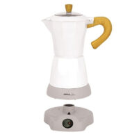 Cafetière Électrique Italienne JOCCA Nature Line 6 Tasses Blanc Tunisie