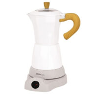 Cafetière Électrique Italienne JOCCA Nature Line 6 Tasses Blanc Tunisie