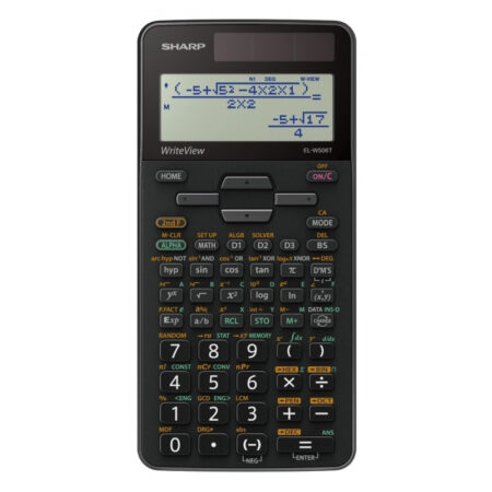 Calculatrice Scientifique Sharp EL-W506T-BGY Noir Tunisie