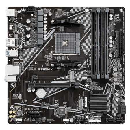 Carte Mére Gigabyte B550M-K – GBT-B550M-K Tunisie