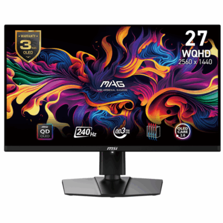 Ecran Gaming MSI MAG 271QPX QD-OLED E2 27″ 2 K 360 Hz – Noir -956-3CD89T-023 Tunisie