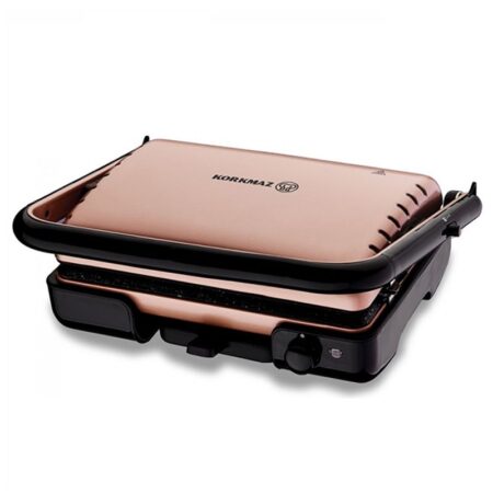 Grille Panini / Viande Korkmaz Non-Stick A316-11 1800 W Rose Gold Grille Panini / Viande Korkmaz Non-Stick A316-11 1800 W Rose Gold Tunisie