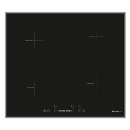 Plaque de Cuisson Focus 4 Feux 60 cm TORNADO Noir Tunisie