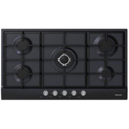 Plaque de Cuisson Focus F.4789B 5 Feux 90 cm Noir Tunisie